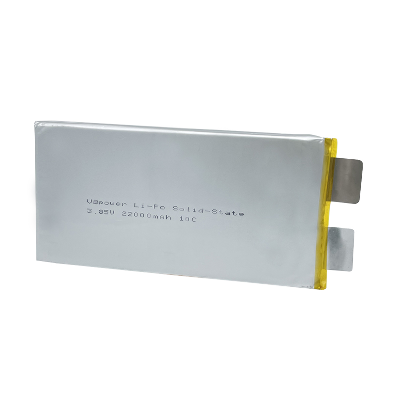 VBpower Высокоэнергоемкая твердотельная литий-полимерная батарея Отдельный элемент 3.85 В 22000 мА·ч 10C