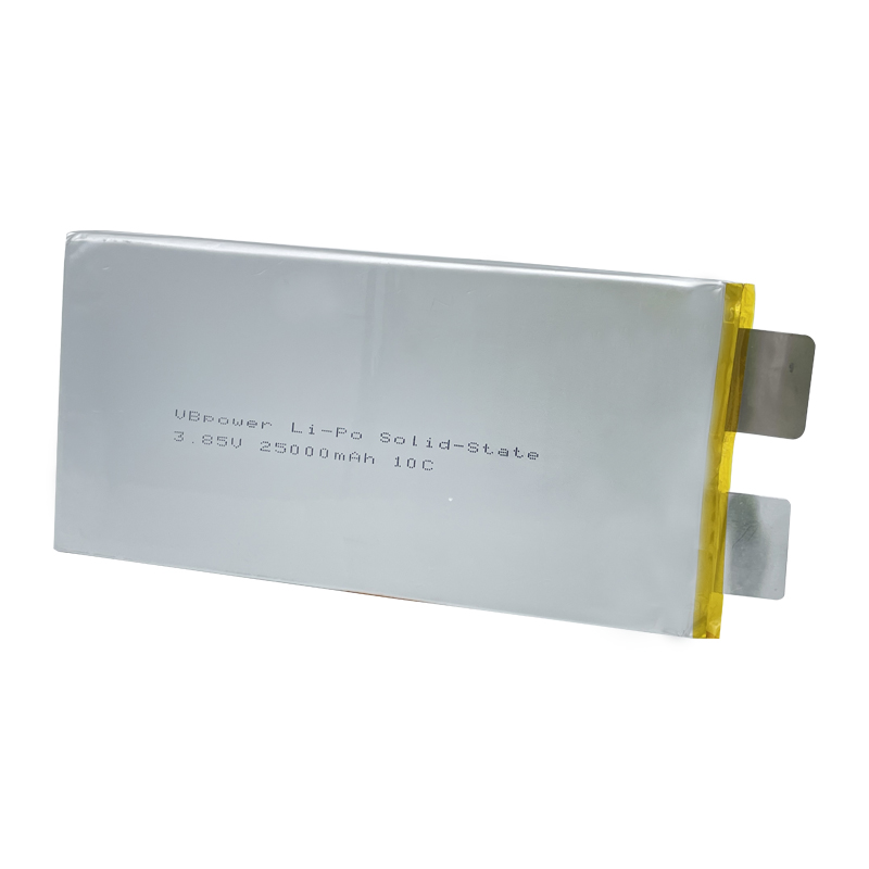 VBpower Высокоэнергоемкая твердотельная литий-полимерная батарея Отдельный элемент 3.85 В 25000 мА·ч 10C