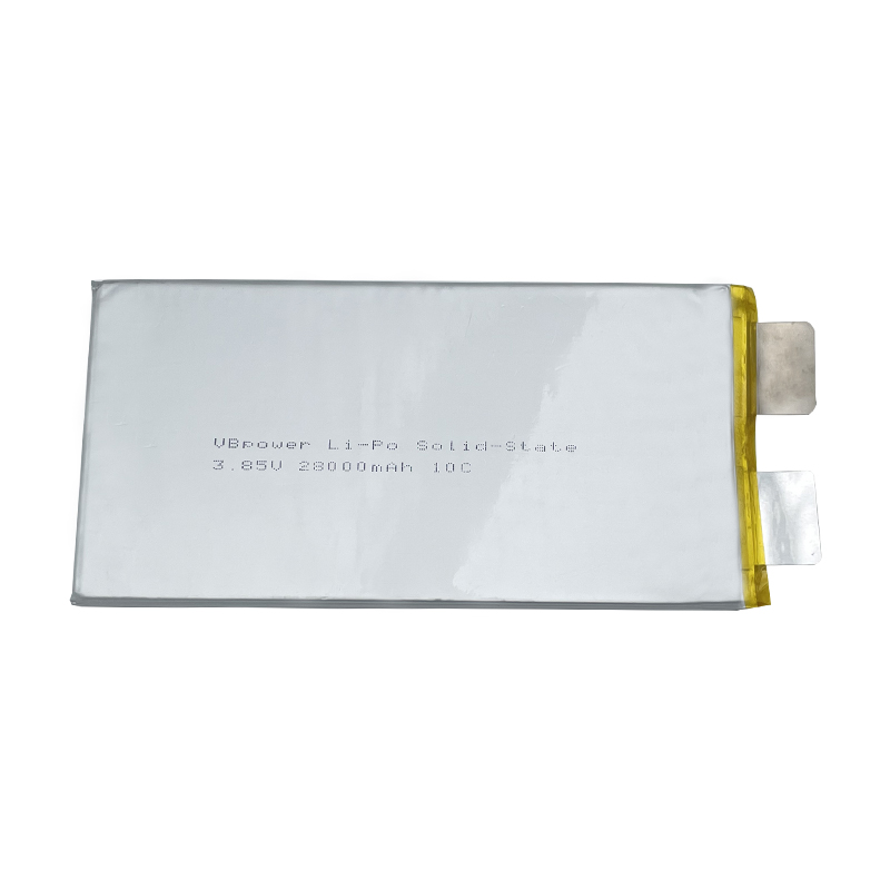 VBpower Высокоэнергоемкая твердотельная литий-полимерная батарея Отдельный элемент 3.85 В 28000 мА·ч 10C