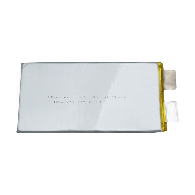 VBpower Высокоэнергоемкая твердотельная литий-полимерная батарея Отдельный элемент 3.85 В 39000 мА·ч 10C