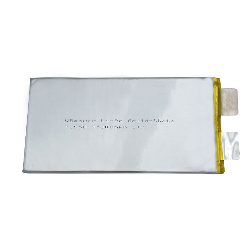 VBpower Высокоэнергоемкая твердотельная литий-полимерная батарея Отдельный элемент 3.95 В 25000 мА·ч 10C
