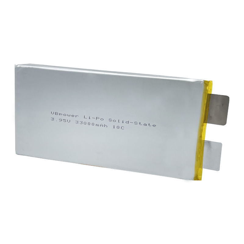 VBpower Высокоэнергоемкая твердотельная литий-полимерная батарея Отдельный элемент 3.95 В 33000 мА·ч 10C