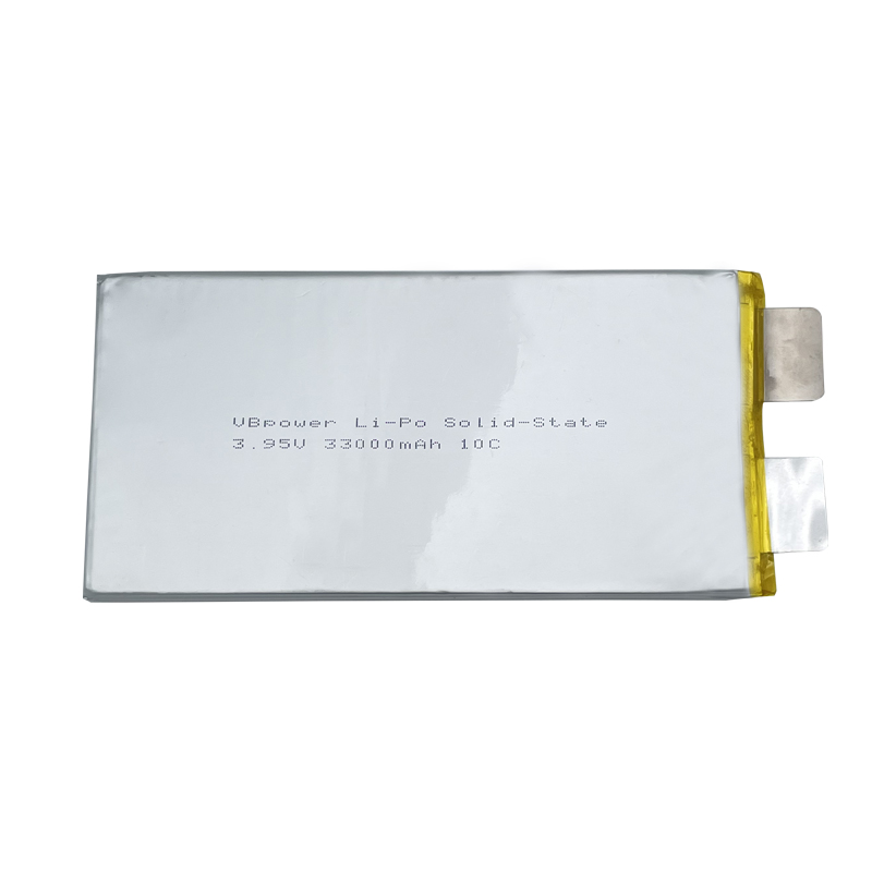 VBpower Высокоэнергоемкая твердотельная литий-полимерная батарея Отдельный элемент 3.95 В 33000 мА·ч 10C