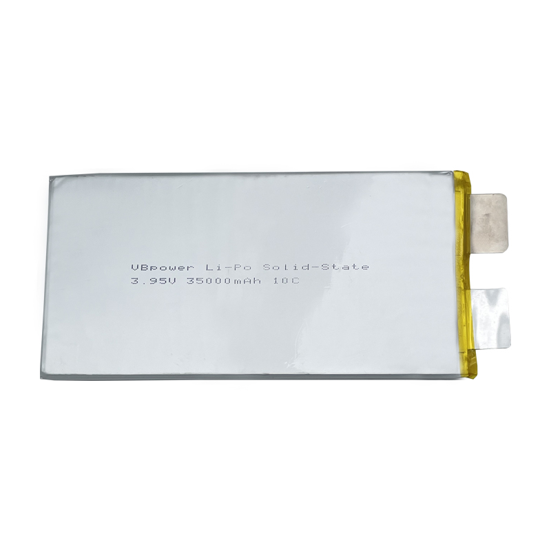 VBpower Высокоэнергоемкая твердотельная литий-полимерная батарея Отдельный элемент 3.95 В 35000 мА·ч 10C
