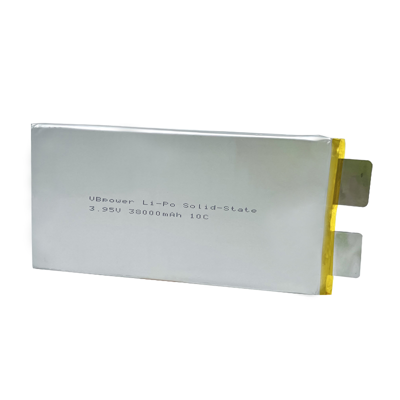 VBpower Высокоэнергоемкая твердотельная литий-полимерная батарея Отдельный элемент 3.95 В 38000 мА·ч 10C