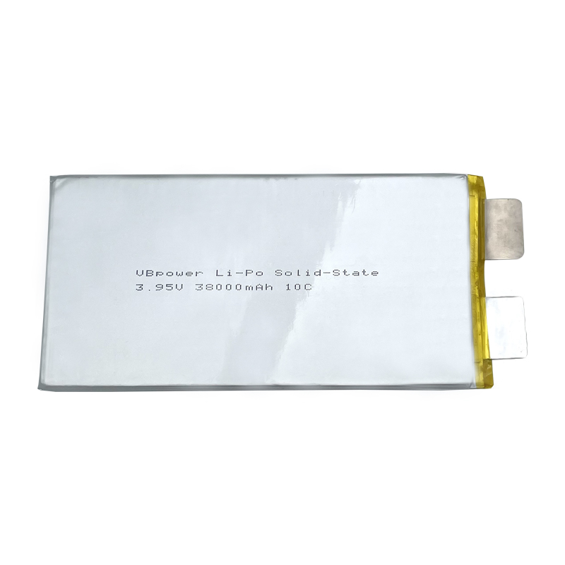 VBpower Высокоэнергоемкая твердотельная литий-полимерная батарея Отдельный элемент 3.95 В 38000 мА·ч 10C