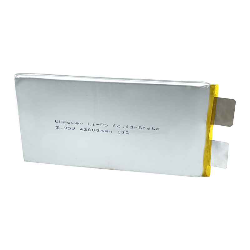 VBpower Высокоэнергоемкая твердотельная литий-полимерная батарея Отдельный элемент 3.95 В 42000 мА·ч 10C