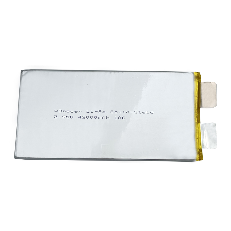 VBpower Высокоэнергоемкая твердотельная литий-полимерная батарея Отдельный элемент 3.95 В 42000 мА·ч 10C
