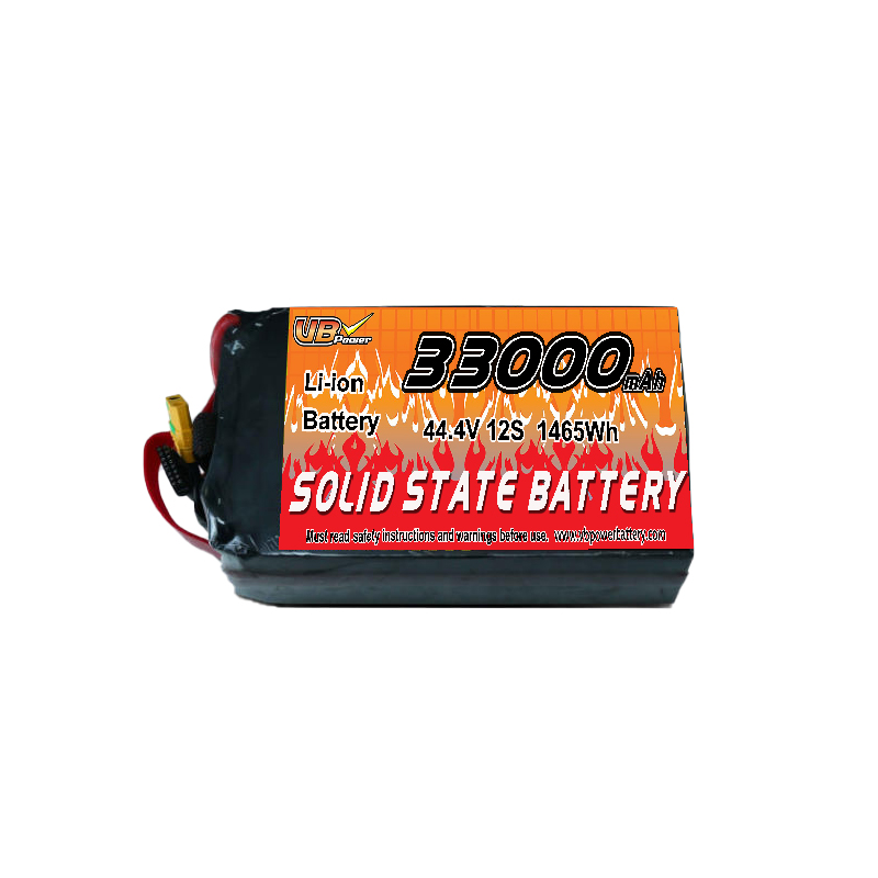 VBpower 33000мАч 12S 44.4В твердотельный аккумулятор