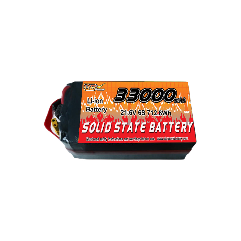 VBpower 33000мАч 6S 21.6В твердотельный аккумулятор