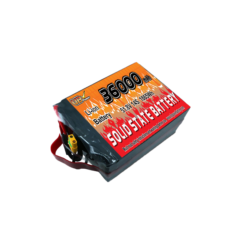 VBpower 36000мАч 14S 51.8В твердотельный аккумулятор