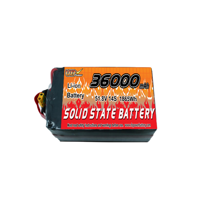 VBpower 36000мАч 14S 51.8В твердотельный аккумулятор