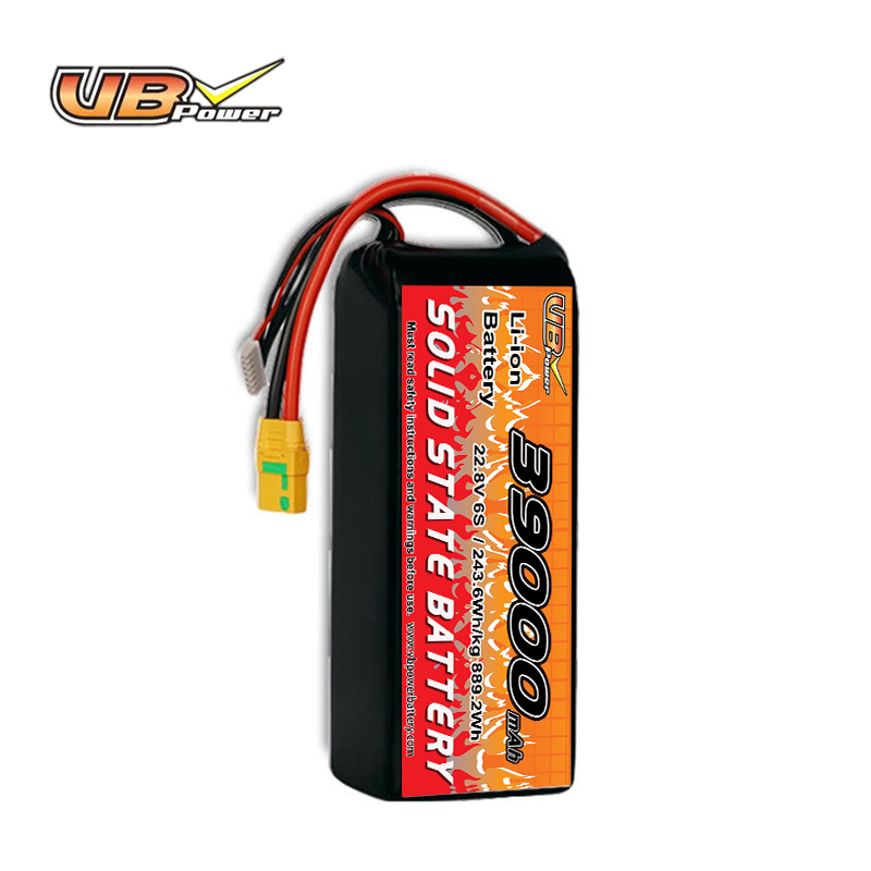 VBpower Литий-ионный аккумулятор повышенной мощности, 39000мАч, 889.2Вт·ч, 22,8В, 10C