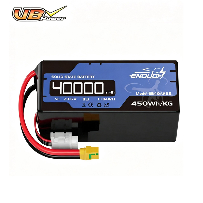 VBpower литий-полимерная полу-твердотельная батарея мягкого корпуса 8S 29,6 В 40 Ач, разряд 5C для дронов и радиоуправляемых моделей