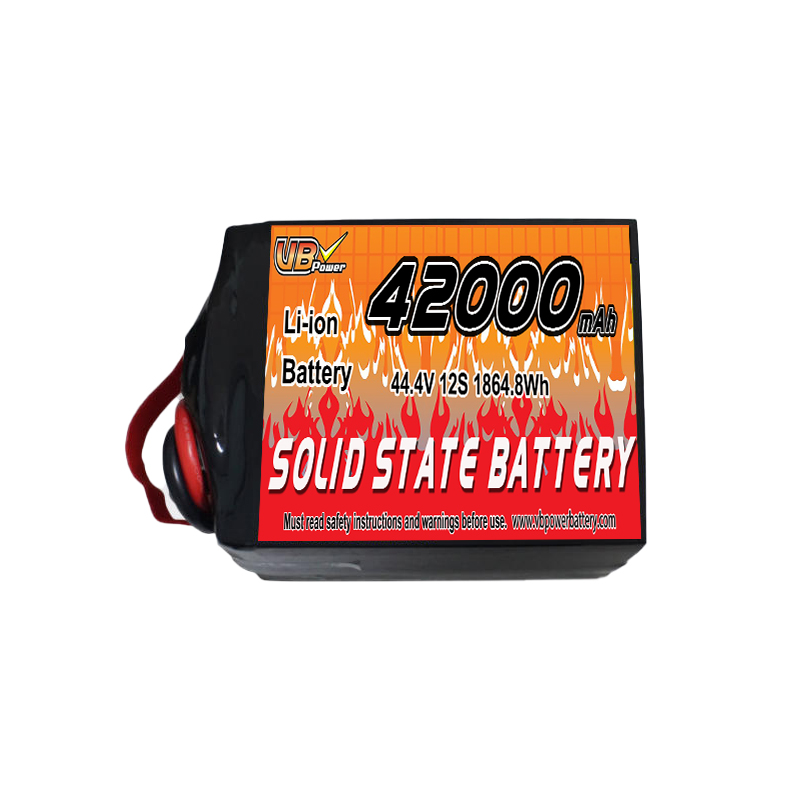 VBpower 42000мАч 12S 44.4В твердотельный аккумулятор