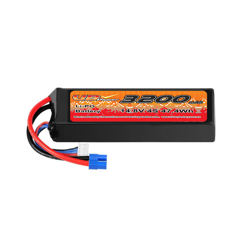 VBpower LiPO аккумулятор 4S 14.8В 3200мАч 50C (с разъёмом EC3)