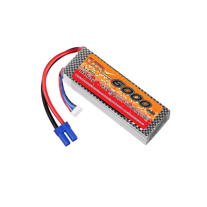 VBpower LiPO аккумулятор 4S 14.8В 6000мА·ч 100C с разъёмом EC5