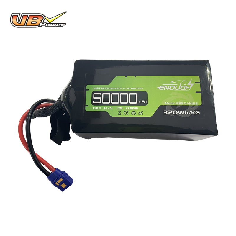VBpower 50000мА·ч 44,4В 150А Высокопроизводительный литий-полимерный аккумулятор LiPO