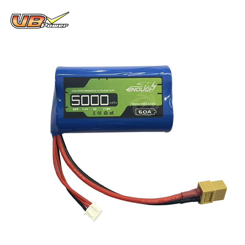 VBpower Высокопроизводительный литий-ионный аккумулятор 5000 мАч 7,4 В 60 А