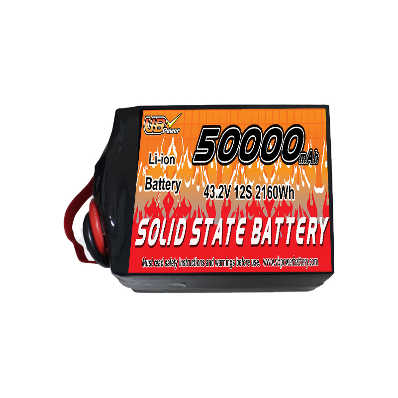 VBpower 50000мАч 12S 43.2В твердотельный аккумулятор