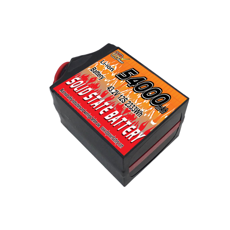 VBpower 54000мАч 12S 43.2В твердотельный аккумулятор