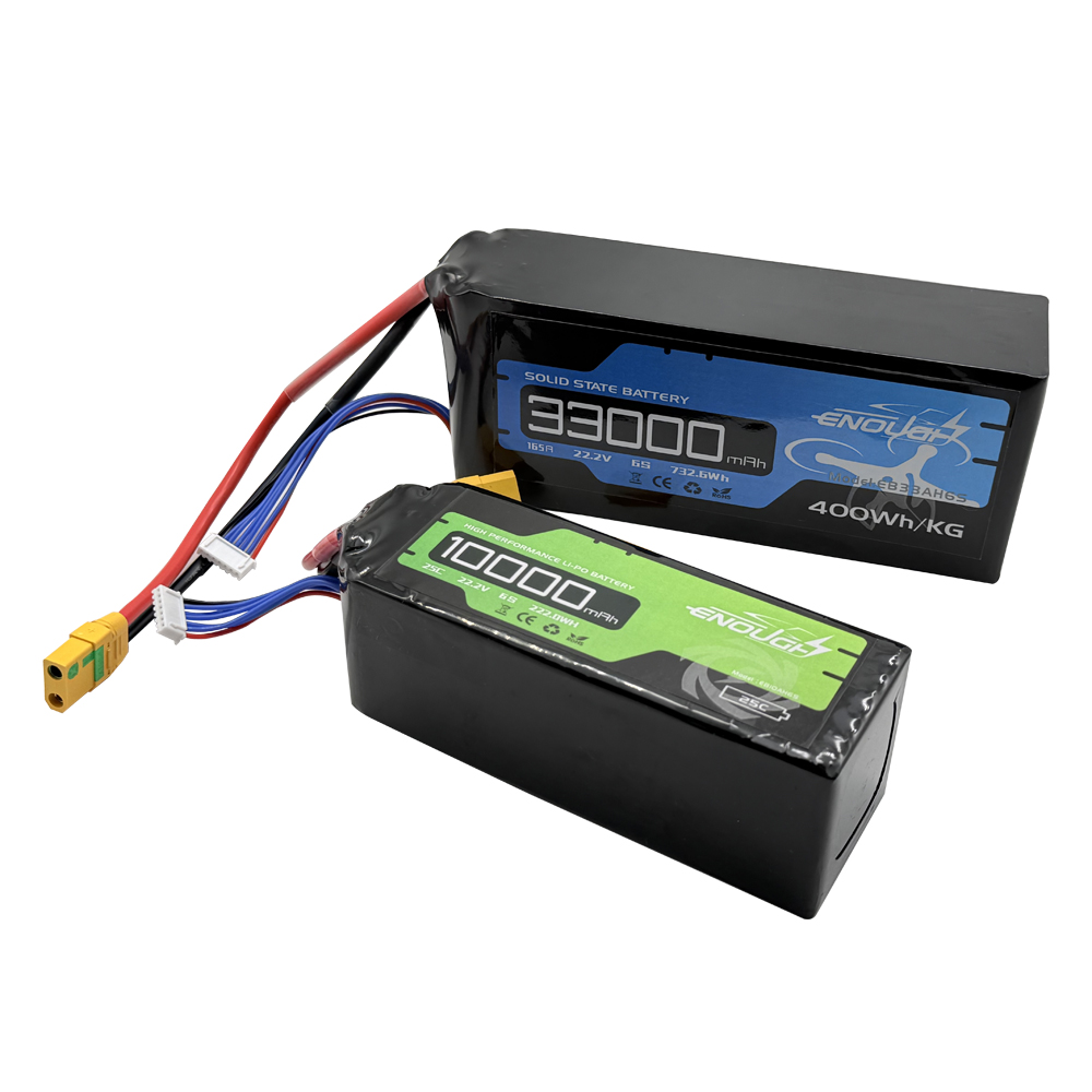 VBpower Литий-полимерный аккумулятор высокой производительности, 33000 мАч, 22,2 В, 5C