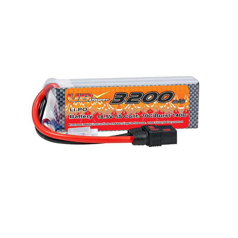 VBpower 5S 18.5В 3200мАч 70C литий-полимерный аккумулятор с разъемом QS8