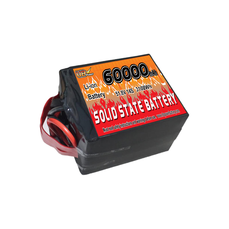VBpower 60000мАч 14S 51.8В твердотельный аккумулятор