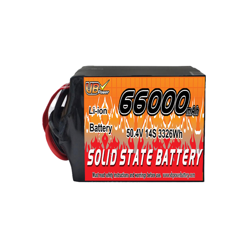 VBpower 66000мАч 14S 50.4В твердотельный аккумулятор