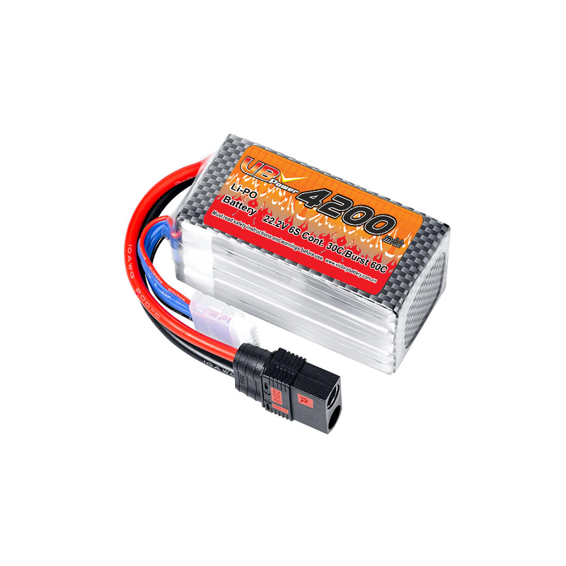 VBpower 6S 22.2В 4200мА·ч графеновый HV LiPo аккумулятор с разъемом XT90