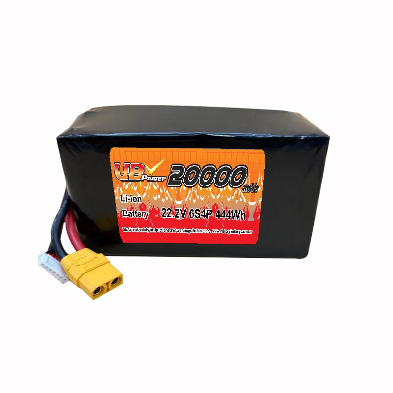 VBpower Аккумуляторная батарея 22.2 В 20000 мАч P50B 6S4P Li-ion с разъемом XT90