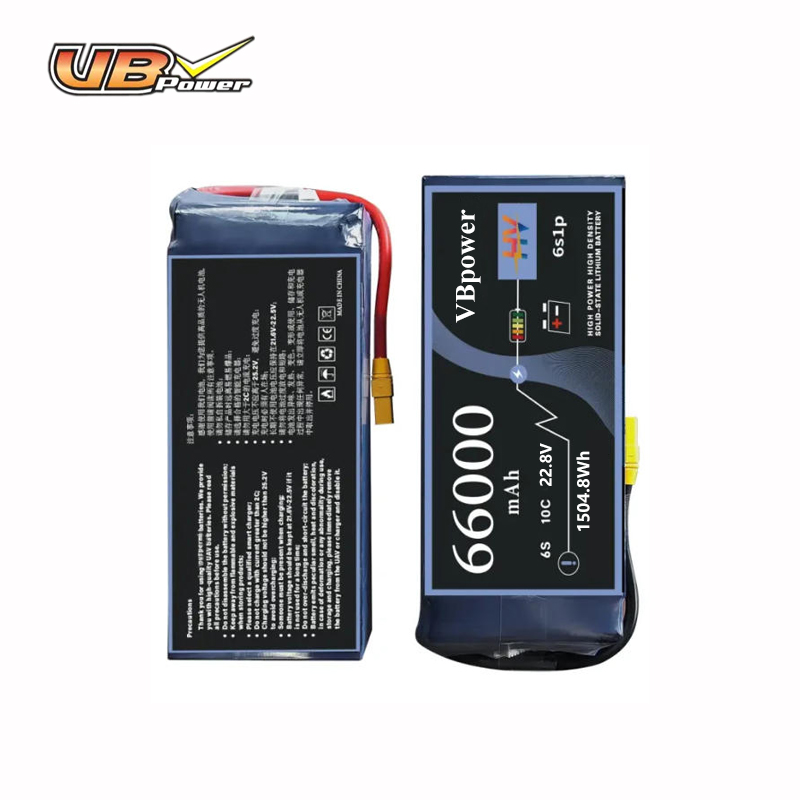 VBpower Высоковольтный Твердотельный Аккумулятор для Дронов 66000 мАч — для Сельскохозяйственных Дронов