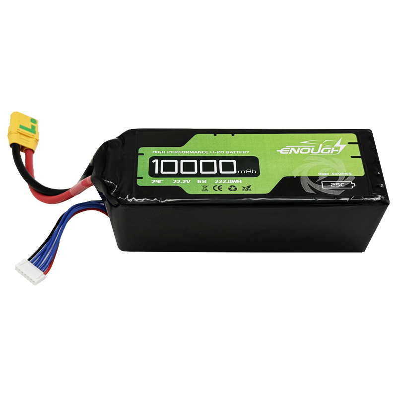 VBpower Литий-полимерный аккумулятор высокой производительности, 10000 мАч, 22,2 В, 25C