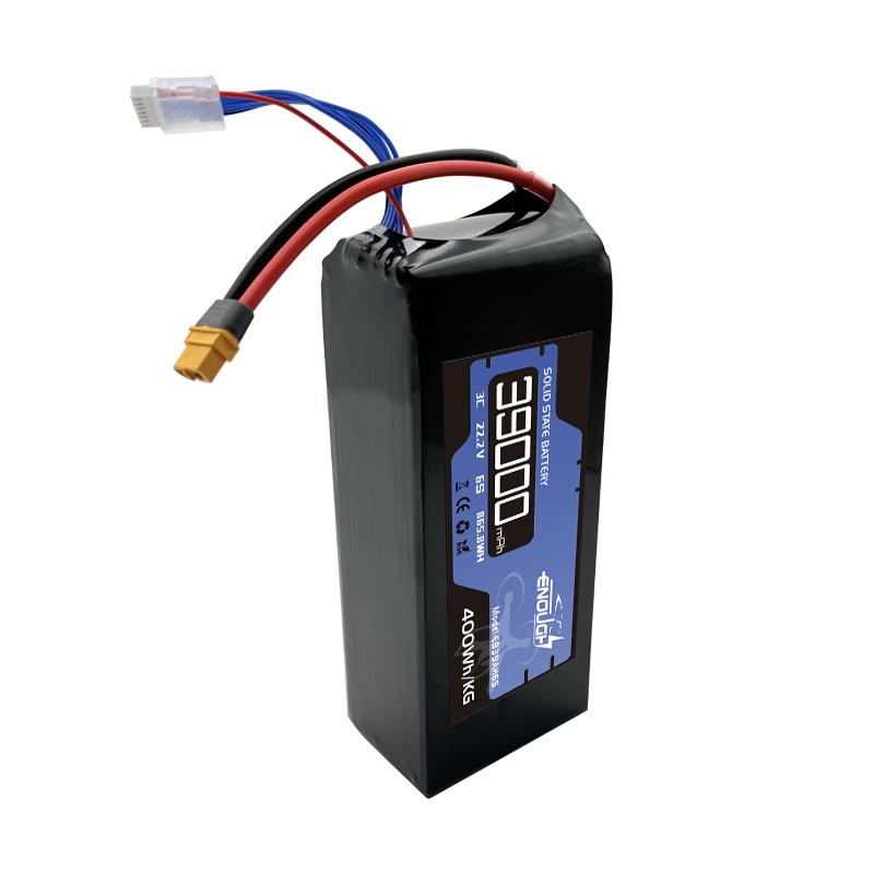 VBpower  Аккумулятор 6S LiPo 22,2 В 39000 мА·ч 3C, полу-твердотельный пакетный АКБ для дронов, БПЛА, eVTOL, AGV