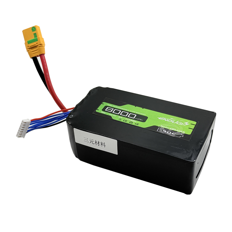 VBpower литий-полимерный аккумулятор 8000 мА·ч 6S 22,2 В 90C, тройной литий