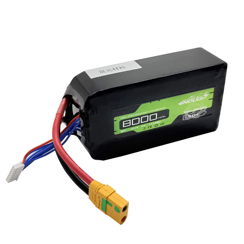 VBpower литий-полимерный аккумулятор 8000 мА·ч 6S 22,2 В 90C, комплект Hunyuan