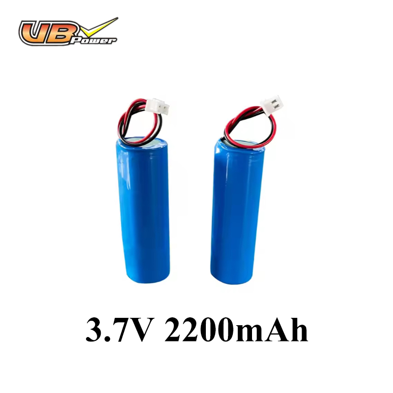 VBpower ICR18650 2200mAh 3.7V литий-ионный аккумулятор с разъёмом JST