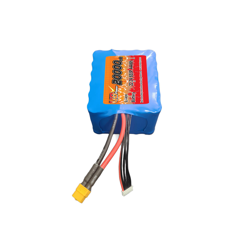 VBpower Литий-ионный аккумулятор 6S5P 20000мАч для дронов