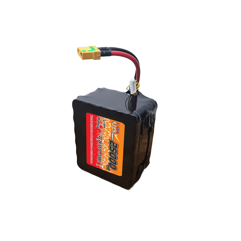 VBpower Литий-ионный аккумулятор 6S5P 25000 мАч для БПЛА