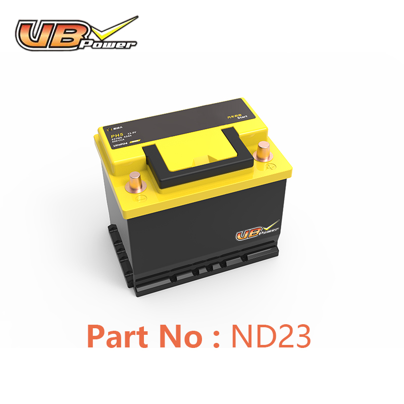 VBpower 12.8V 40Ah LiFePO4 — автомобильный аккумулятор для систем старт-стоп, оснащенный высокой плотностью энергии