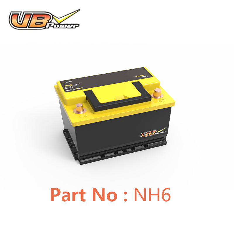 VBpower 12,8 В 60 А·ч литий-железо-фосфатный автомобильный аккумулятор для систем «Старт-Стоп» обладает высокой плотностью энергии.