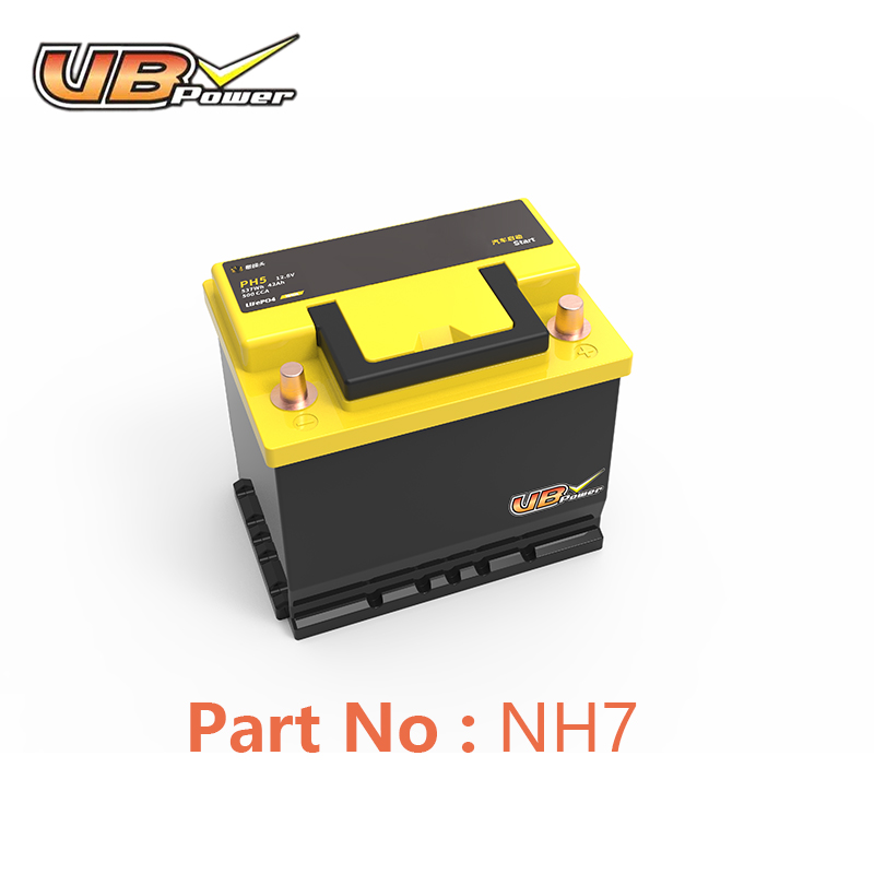 VBpower 12,8 В 60 А·ч литий-железо-фосфатный автомобильный аккумулятор для систем «Старт-Стоп» обладает высокой плотностью энергии.