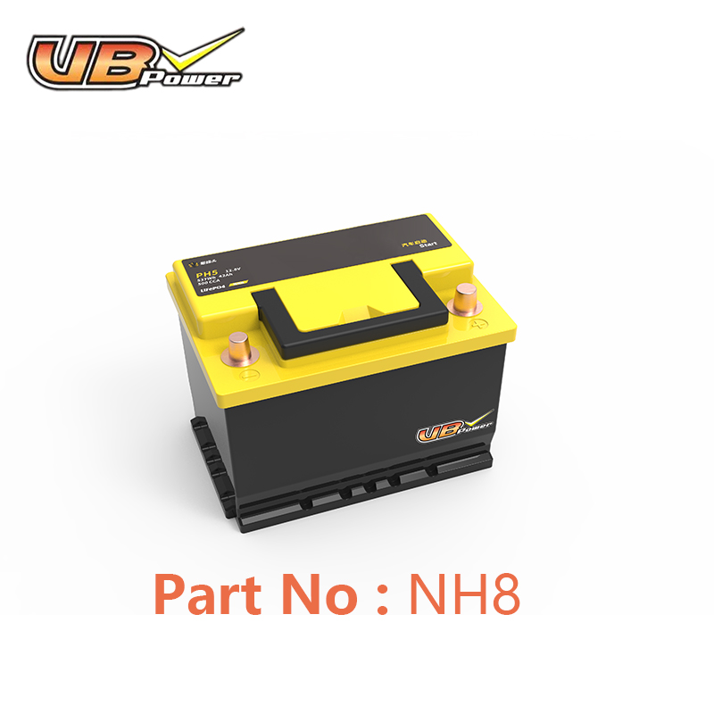 VBpower 12,8 В 60 А·ч литий-железо-фосфатный автомобильный аккумулятор для систем «Старт-Стоп» обладает высокой плотностью энергии.