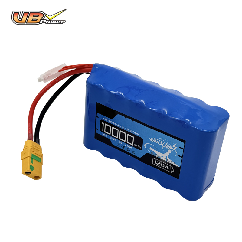 VBpower 10000мА·ч 22.2В 120А Высокопроизводительная литий-ионная батарея