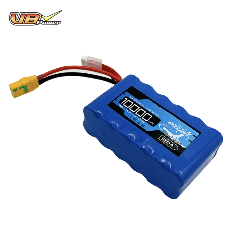 VBpower 10000мА·ч 22.2В 120А Высокопроизводительная литий-ионная батарея