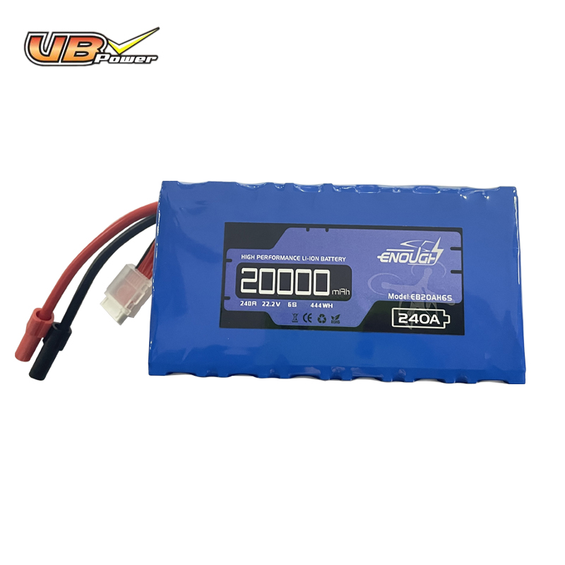 VBpower 20000мА·ч 22,2В 240А Высокопроизводительная литий-ионная батарея