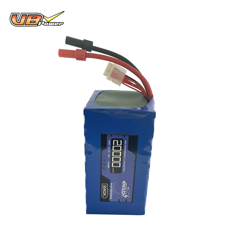 VBpower 20000мА·ч 22,2В 240А Высокопроизводительная литий-ионная батарея