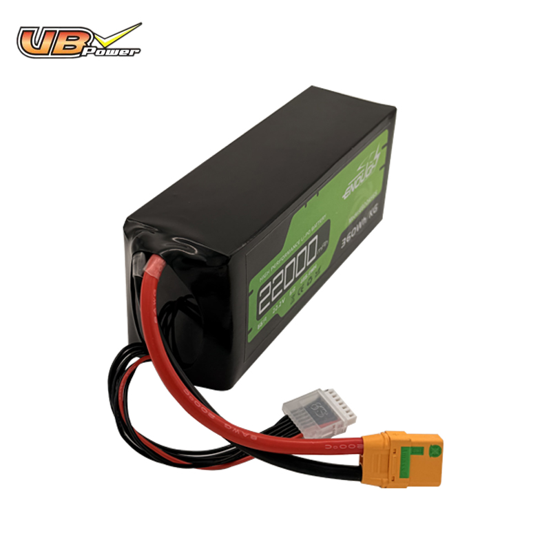 VBpower 22000мА·ч 22,2В 66 А Высокопроизводительный литий-полимерный аккумулятор