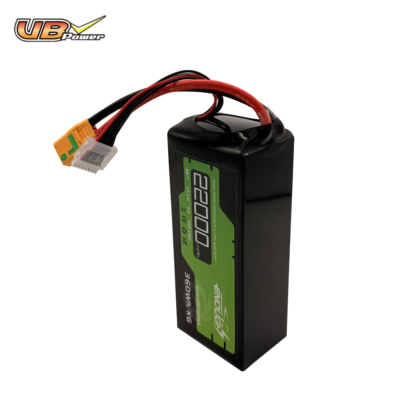 VBpower 22000мА·ч 22,2В 66 А Высокопроизводительный литий-полимерный аккумулятор