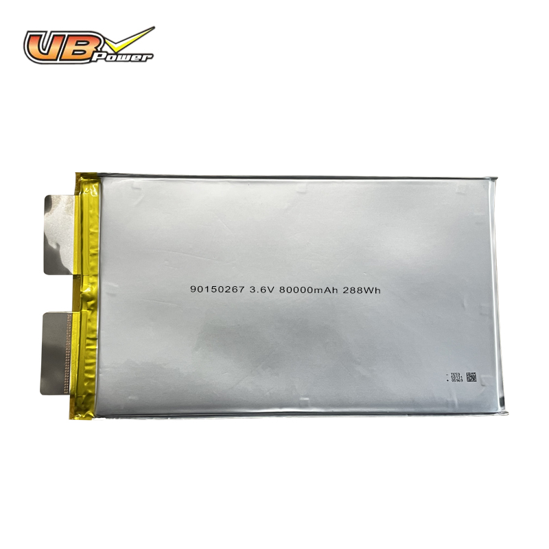 VBPower 3.6В 80000мА·ч Высокоемкий литий-полимерный аккумуляторный элемент